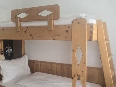 Doppelstockbette der Ferienwohnung Gampen im Haus Wintertraum