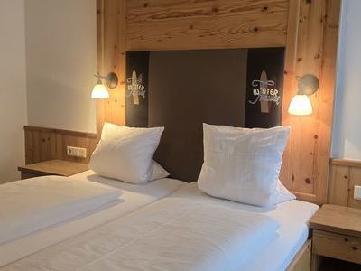Schlafzimmer der Ferienwohnung Fimba im Haus Wintertraum Ischgl